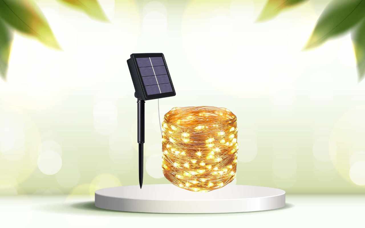 Illumina i tuoi spazi con Solar Wire Light: crea atmosfere magiche senza consumi